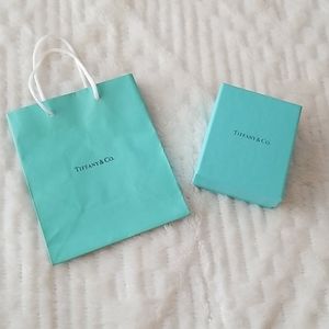 Tiffany's jewelry box and bag